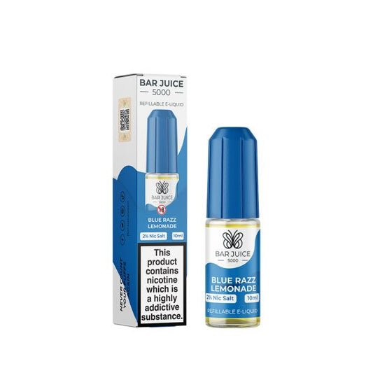 Bar Juice 5000 Blue Razz Lemonade 10ml Nic Salt E-Liquid