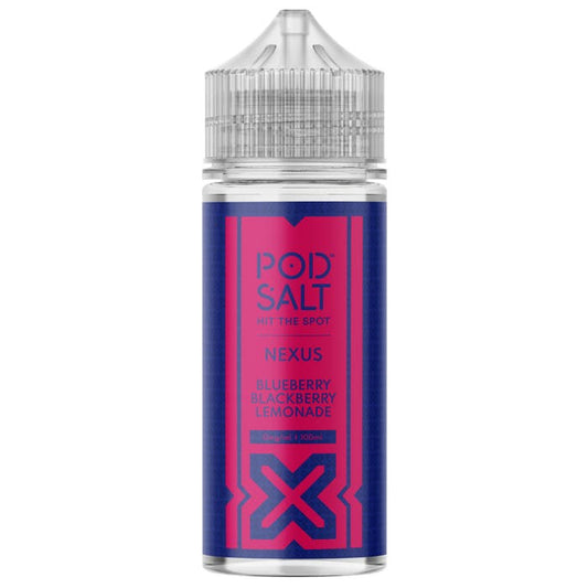 Pod Salt Nexus Blueberry Blackberry Lemonade 100ml Shortfill E-Liquid