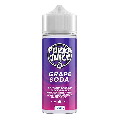 Pukkajuice 100ml GRAPE SODA