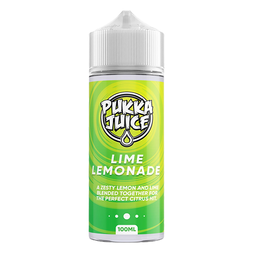 Pukkajuice 100ml LIME LEMONADE