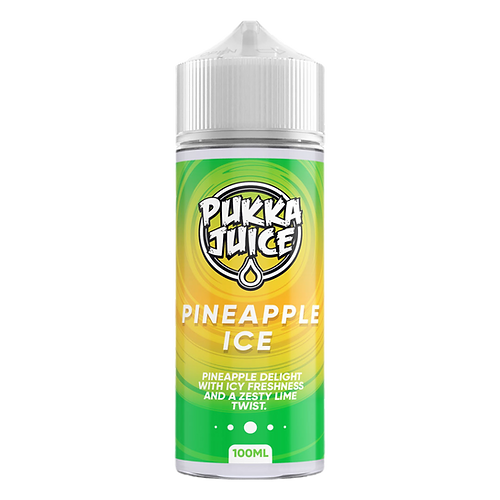 Pukkajuice 100ml PINEAPPLE ICE