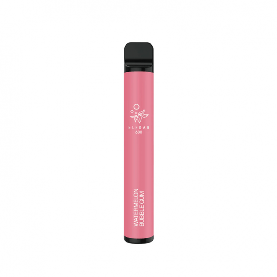 Elf Bar 600 Watermelon Bubble Gum Disposable Vape 20mg