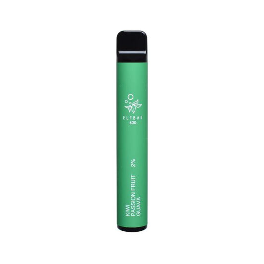 Elf Bar 600 Kiwi Passionfruit Guava Disposable Vape