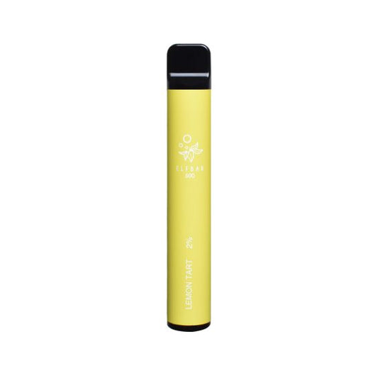 Elf Bar 600 Lemon Tart Disposable Vape 20mg