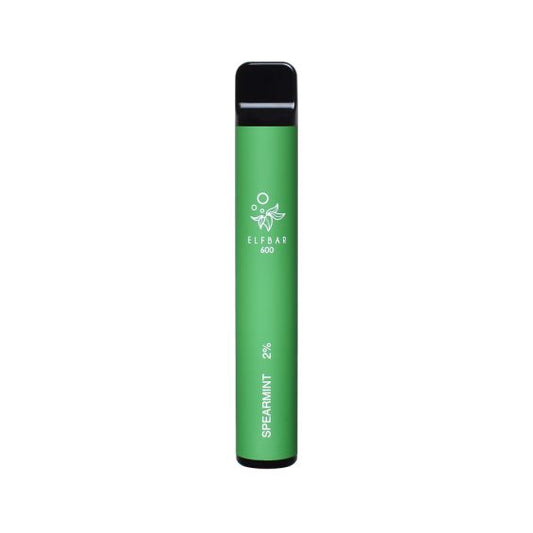 Elf Bar 600 Spearmint Disposable Vape 20mg