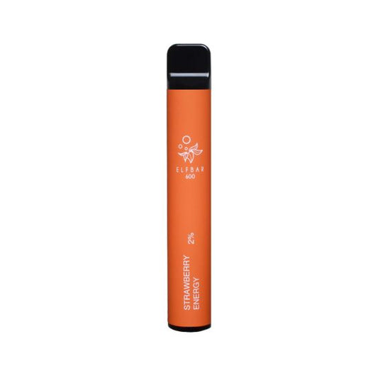 Elf Bar 600 Strawberry Energy Disposable Vape