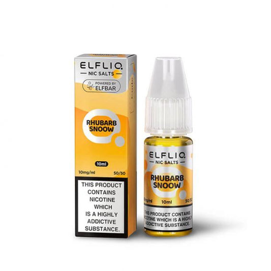 Elf Bar ElfLiq Rhubarb Snoow Nic Salt E-liquid