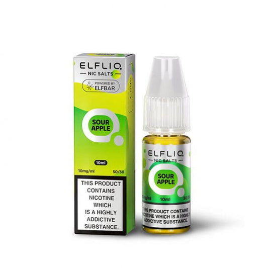 Elf Bar ElfLiq Sour Apple Nic Salt E-liquid