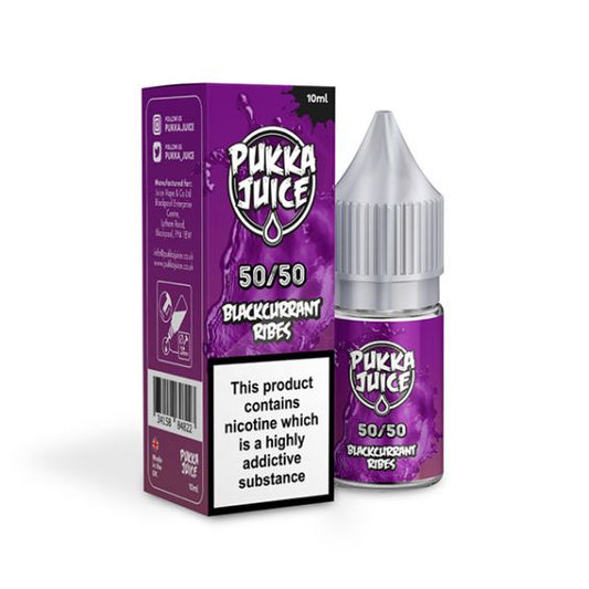 Pukka Juice Blackcurrant Vibes 10ml E-Liquid