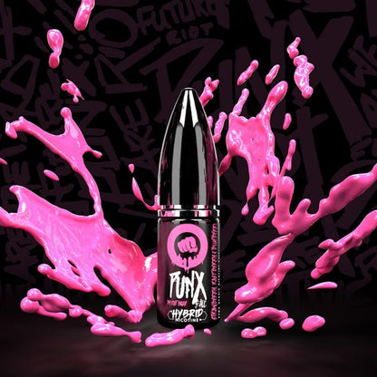 Riot Squad Punx Strawberry, Raspberry & Blueberry Nicsalt E-Liquid 10ml