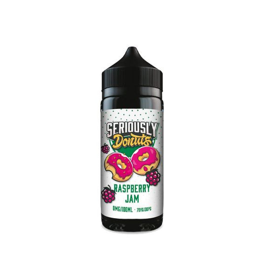 Seriously Donuts Raspberry Jam 100ml Shortfill E-Liquid